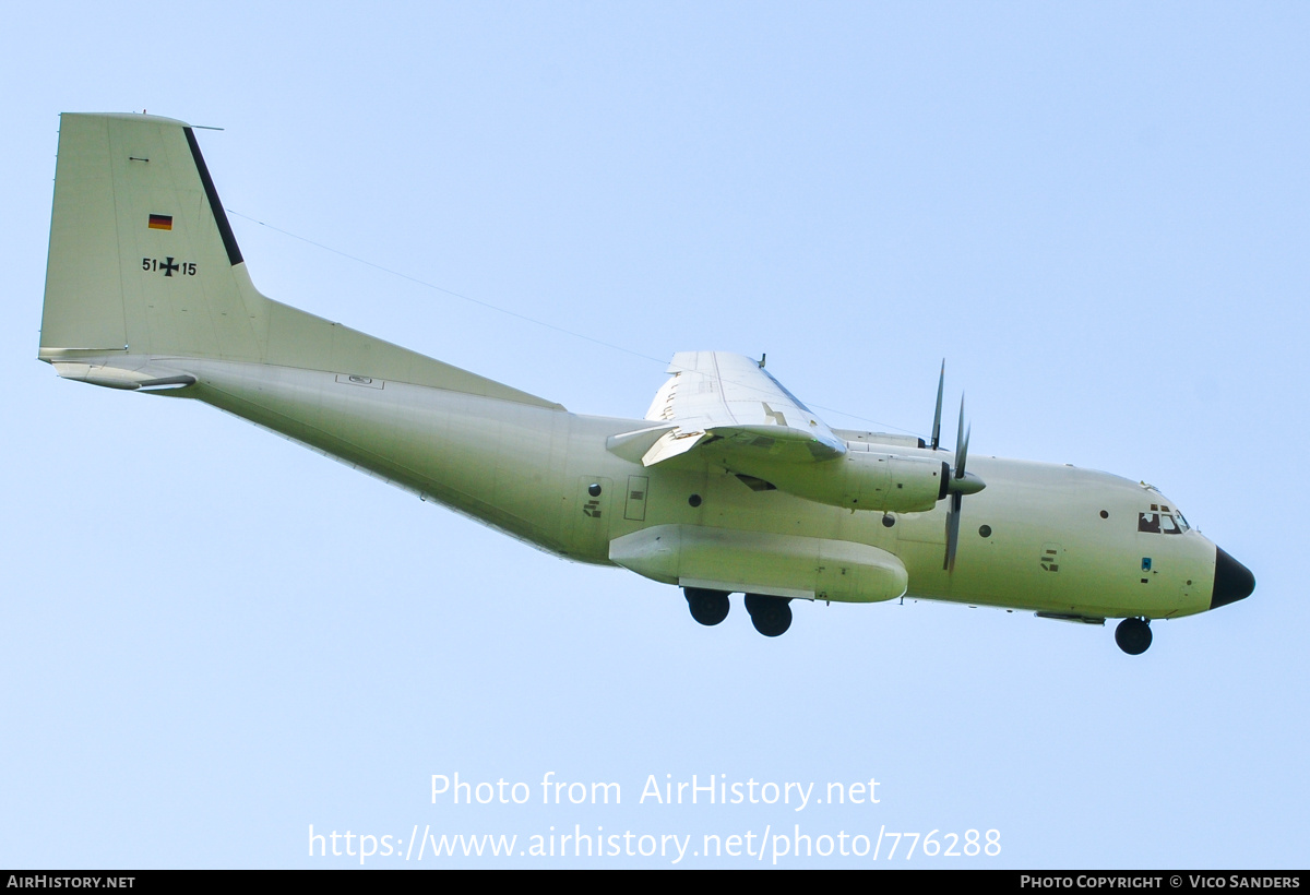 Aircraft Photo of 5115 | Transall C-160D | Germany - Air Force | AirHistory.net #776288