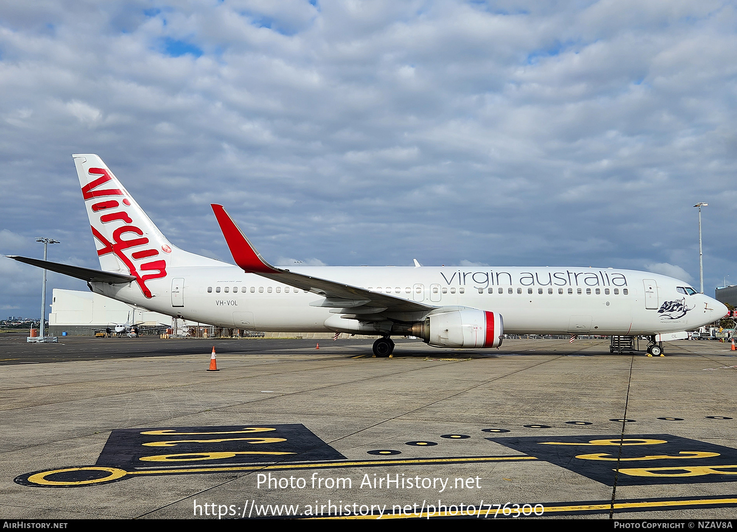 Aircraft Photo of VH-VOL | Boeing 737-8FE | Virgin Australia Airlines | AirHistory.net #776300