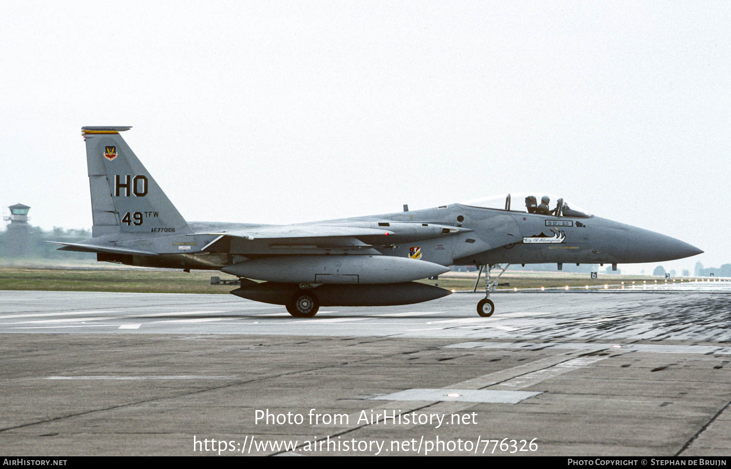 Aircraft Photo of 77-0106 / AF770106 | McDonnell Douglas F-15A Eagle | USA - Air Force | AirHistory.net #776326