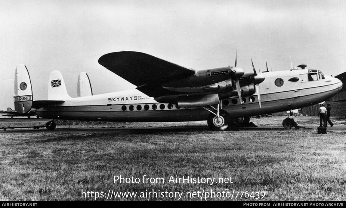 Aircraft Photo of G-AHFD | Avro 685 York 1 | Skyways of London | AirHistory.net #776439