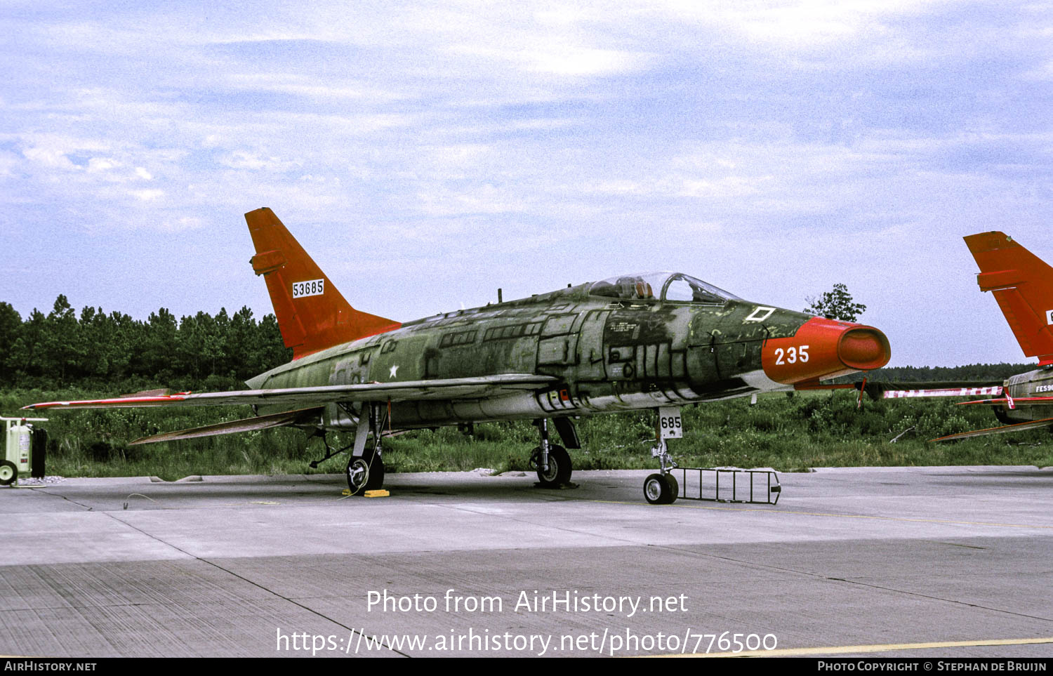 Aircraft Photo of 55-3685 / 53685 | North American QF-100D Super Sabre | USA - Air Force | AirHistory.net #776500