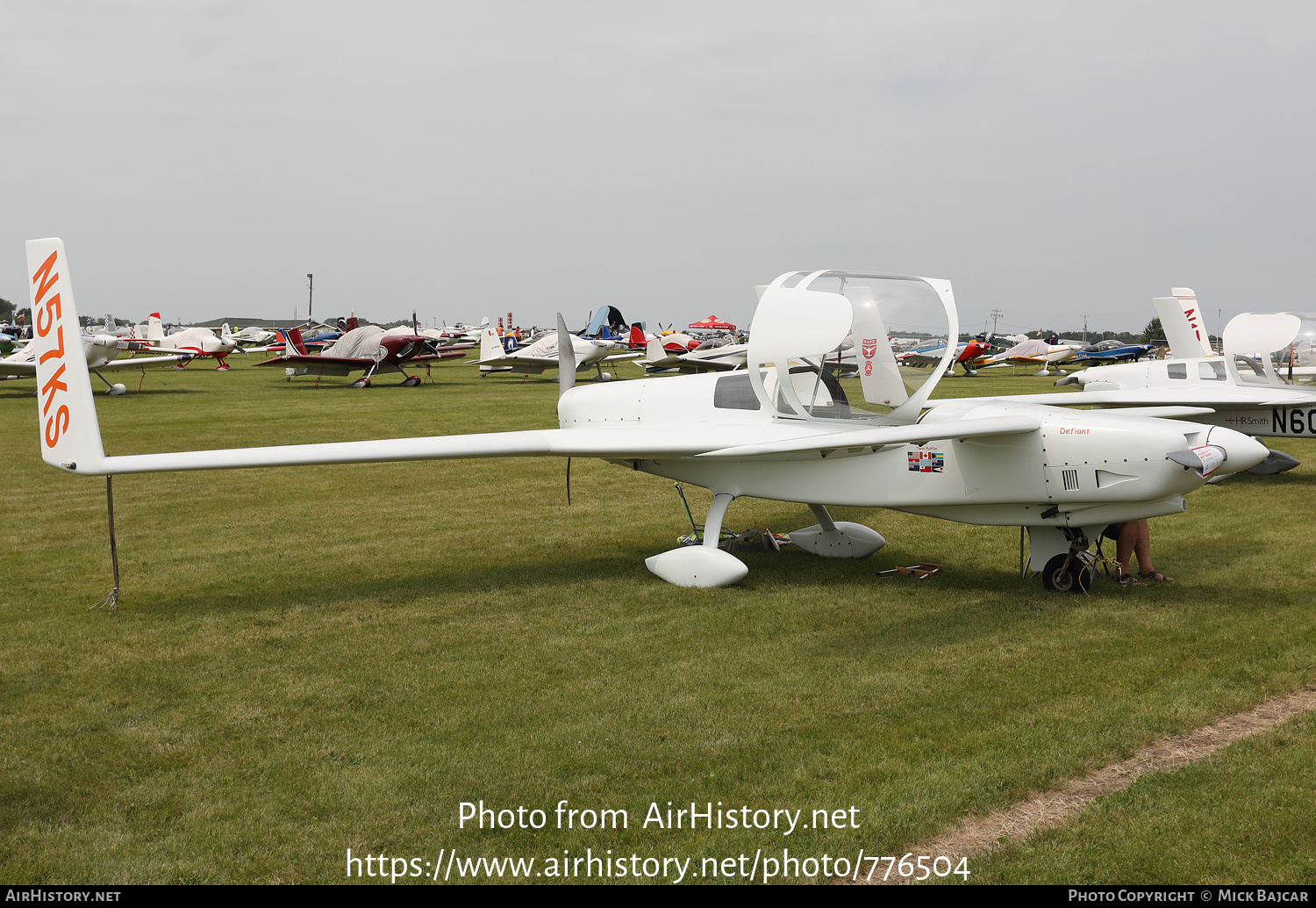 Aircraft Photo of N57KS | Rutan 74 Defiant | AirHistory.net #776504