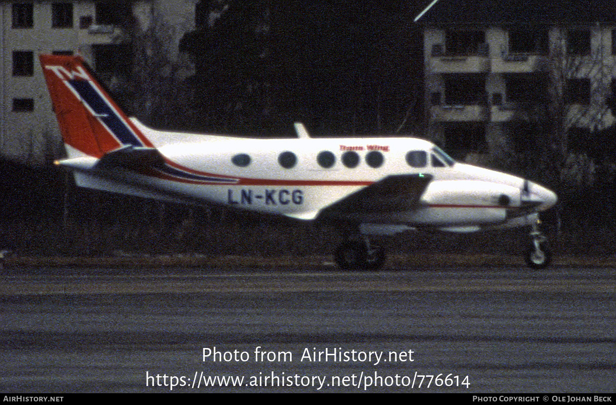 Aircraft Photo of LN-KCG | Beech C90 King Air | Trans Wing | AirHistory.net #776614