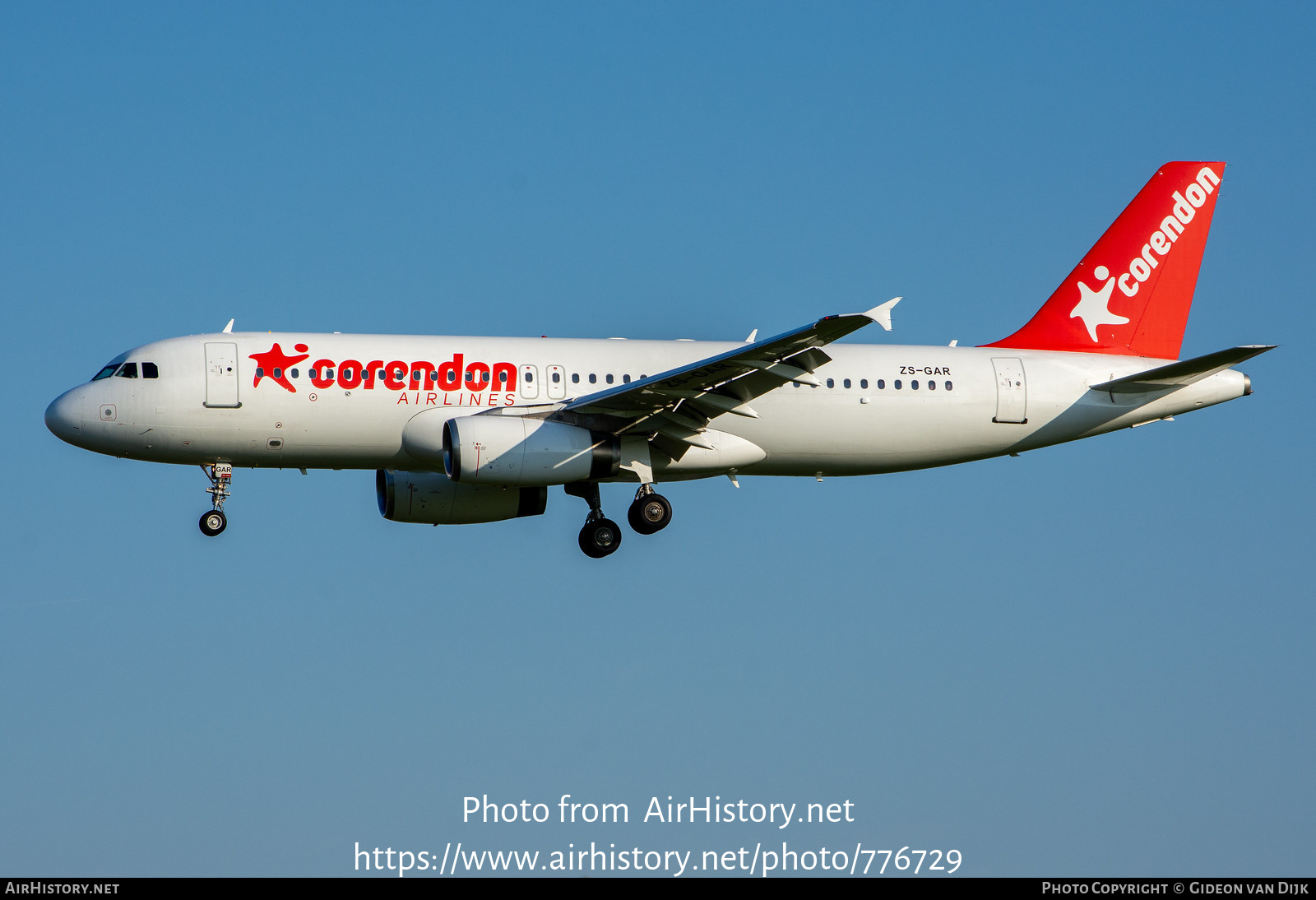 Aircraft Photo of ZS-GAR | Airbus A320-231 | Corendon Airlines | AirHistory.net #776729