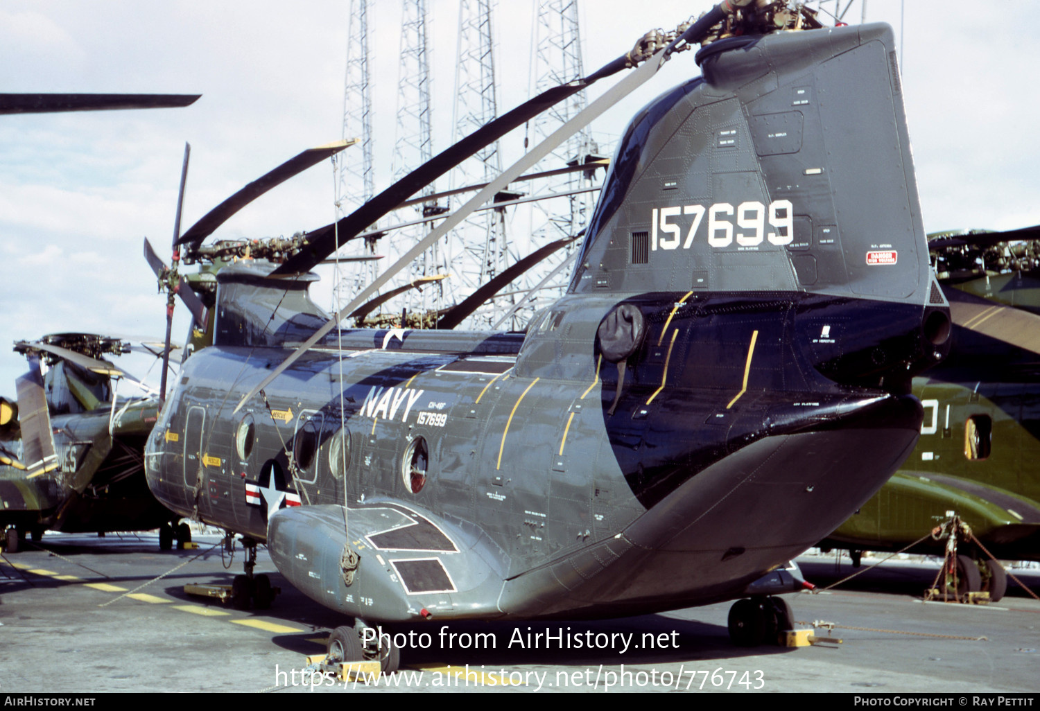 Aircraft Photo of 157699 | Boeing Vertol CH-46F Sea Knight | USA - Navy | AirHistory.net #776743