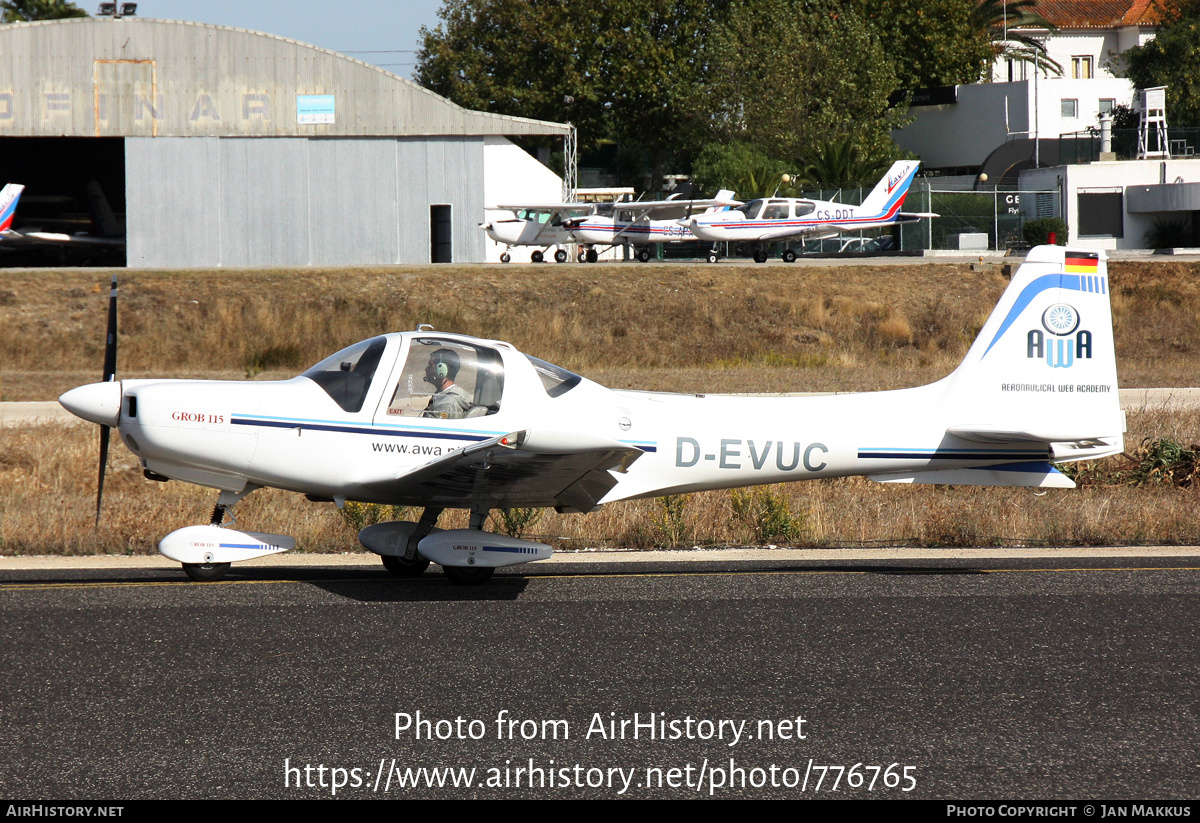 Aircraft Photo of D-EVUC | Grob G-115A | AWA - Aeronautical Web Academy | AirHistory.net #776765