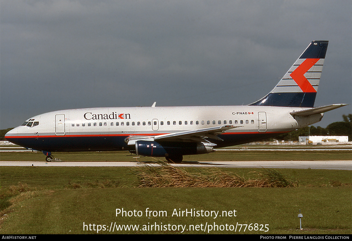 Aircraft Photo of CF-NAB | Boeing 737-242C | Canadian Airlines | AirHistory.net #776825