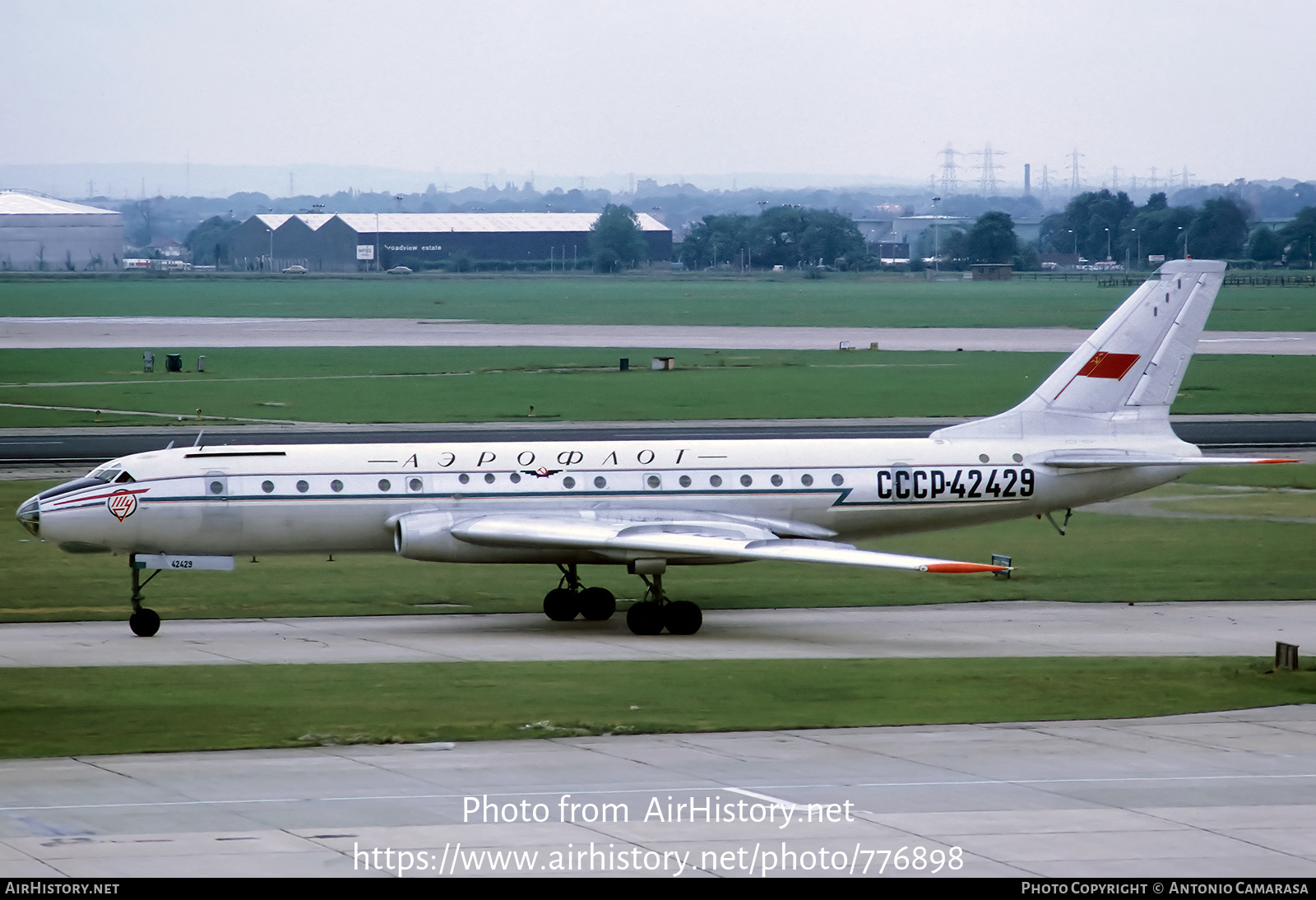 Aircraft Photo of CCCP-42429 | Tupolev Tu-104B | Aeroflot | AirHistory.net #776898