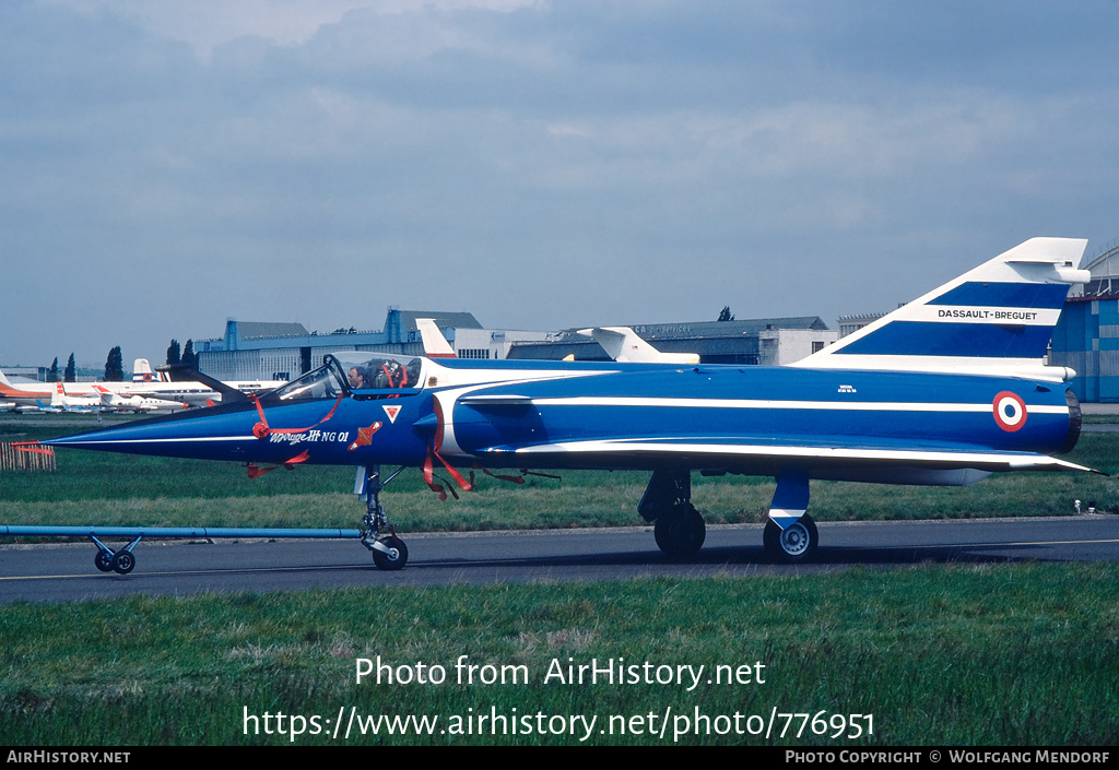 Aircraft Photo of 01 | Dassault Mirage IIING | France - Air Force | AirHistory.net #776951