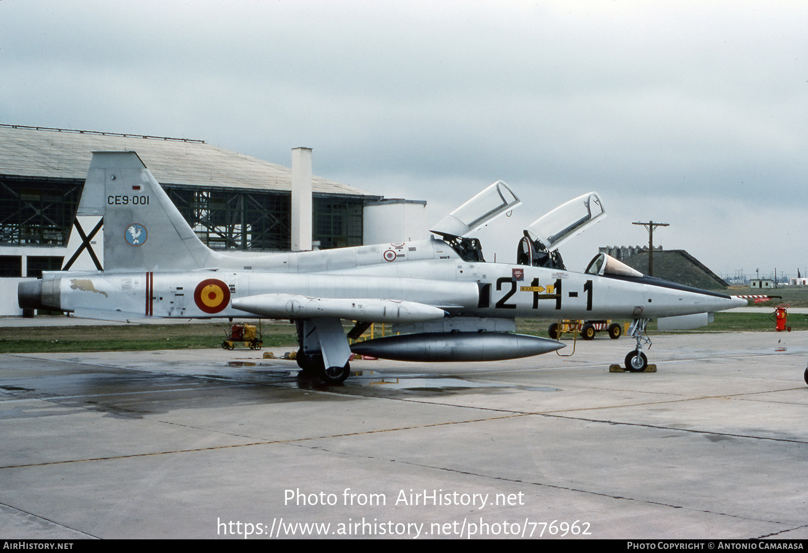 Aircraft Photo of CE9-001 | Northrop SF-5B Freedom Fighter | Spain - Air Force | AirHistory.net #776962