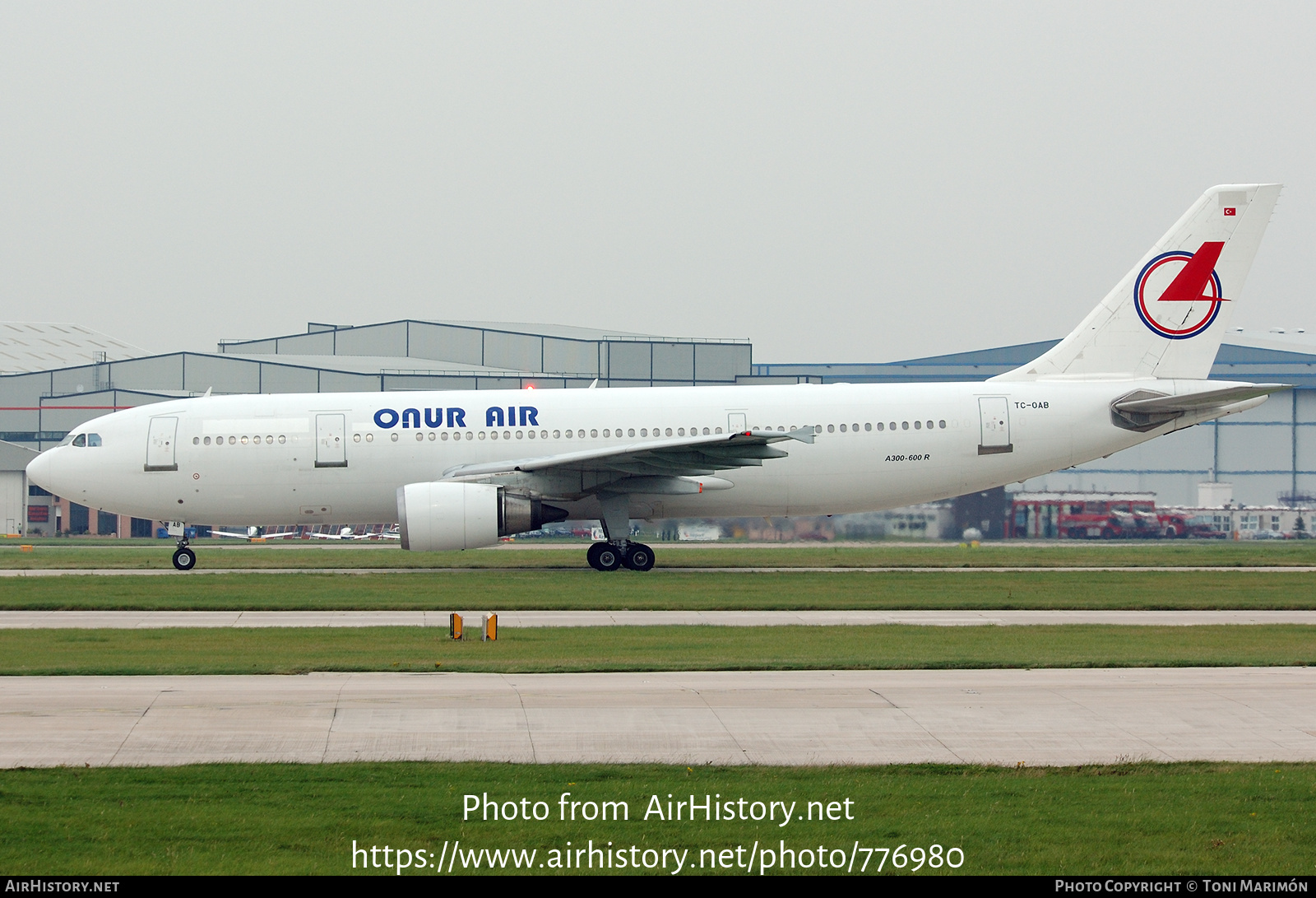 Aircraft Photo of TC-OAB | Airbus A300B4-605R | Onur Air | AirHistory.net #776980