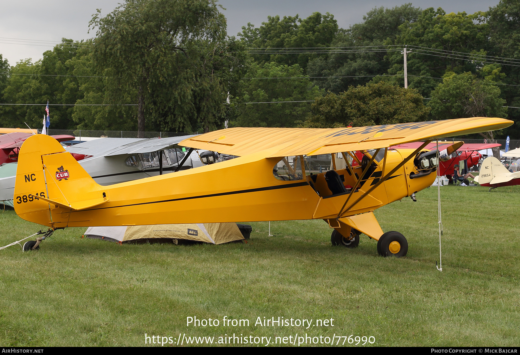 Aircraft Photo of N38946 / NC38946 | Piper J-3C-65 Cub | AirHistory.net #776990