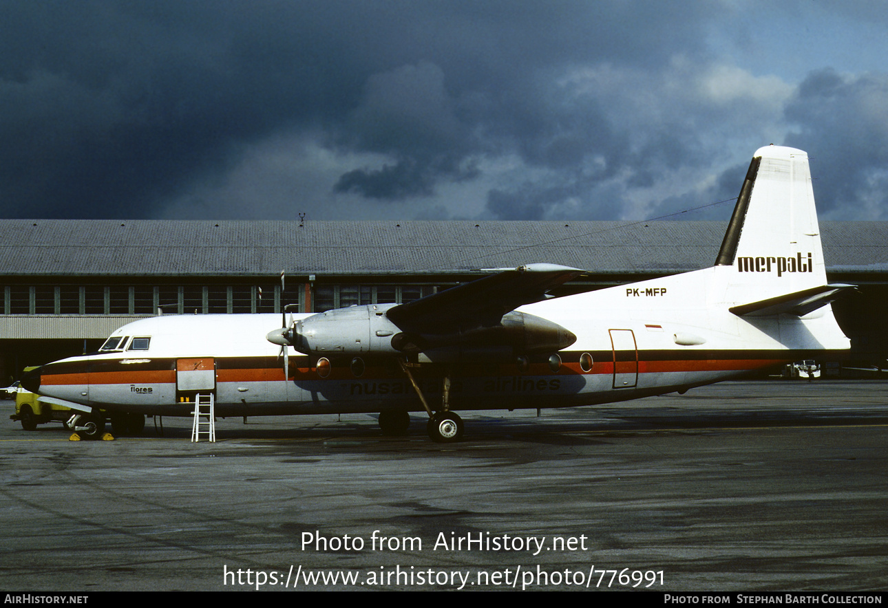 Aircraft Photo of PK-MFP | Fokker F27-200 Friendship | Merpati Nusantara Airlines | AirHistory.net #776991