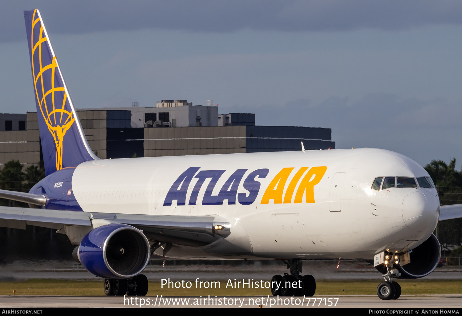 Aircraft Photo of N1511A | Boeing 767-383/ER(BDSF) | Atlas Air | AirHistory.net #777157