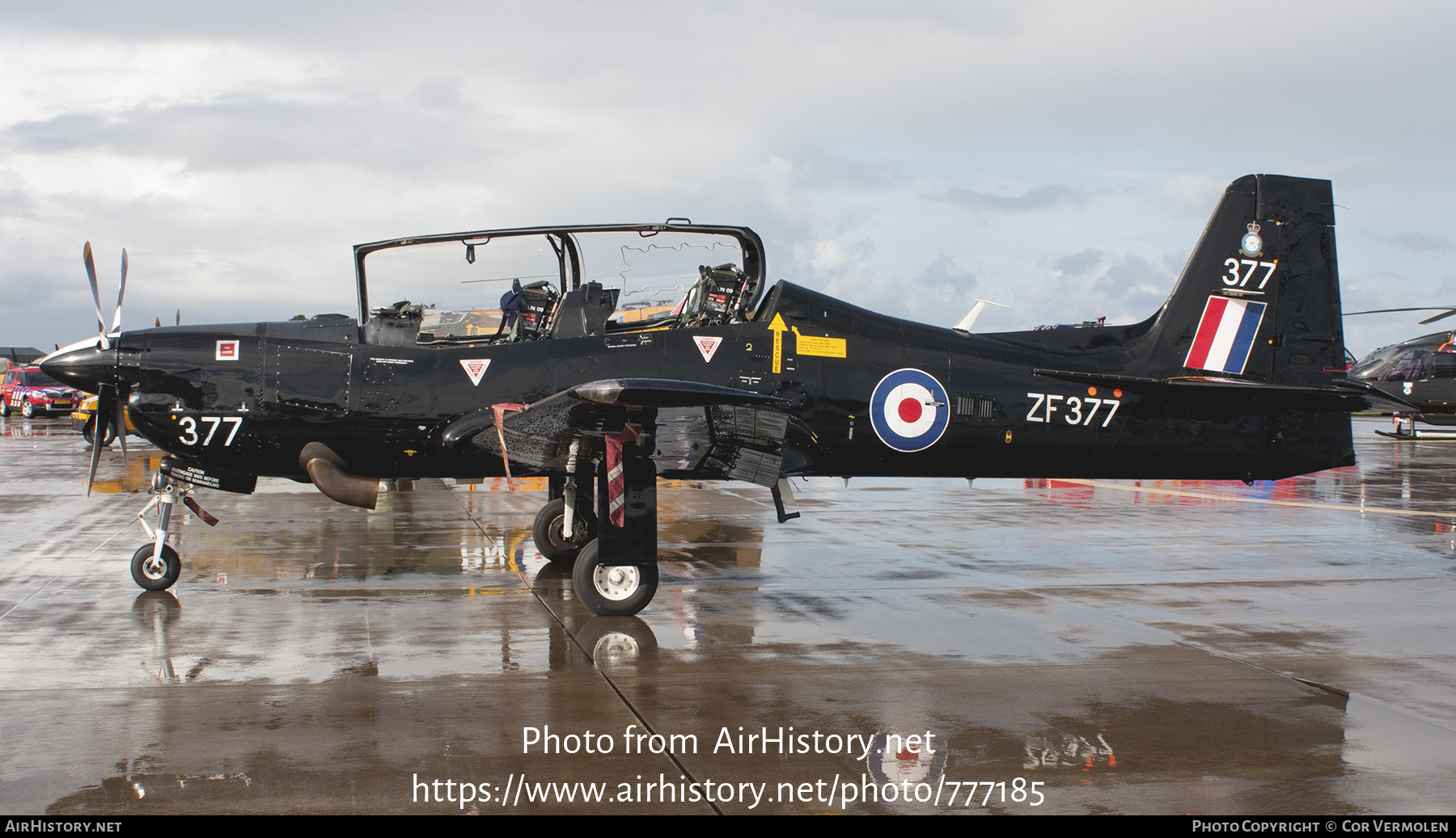 Aircraft Photo of ZF377 | Short S-312 Tucano T1 | UK - Air Force | AirHistory.net #777185