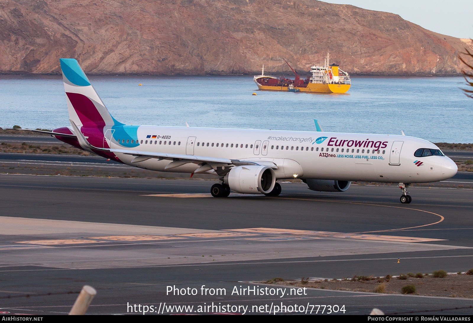 Aircraft Photo of D-AEED | Airbus A321-251NX | Eurowings | AirHistory.net #777304