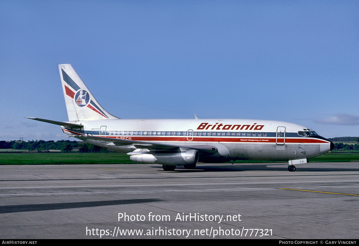 Aircraft Photo of G-BECH | Boeing 737-204/Adv | Britannia Airways | AirHistory.net #777321