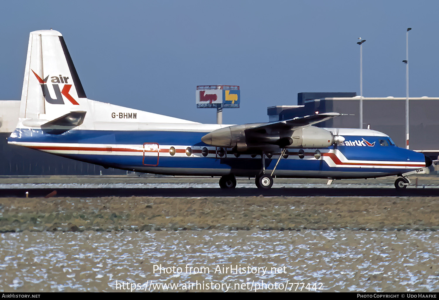 Aircraft Photo of G-BHMW | Fokker F27-200 Friendship | Air UK | AirHistory.net #777442