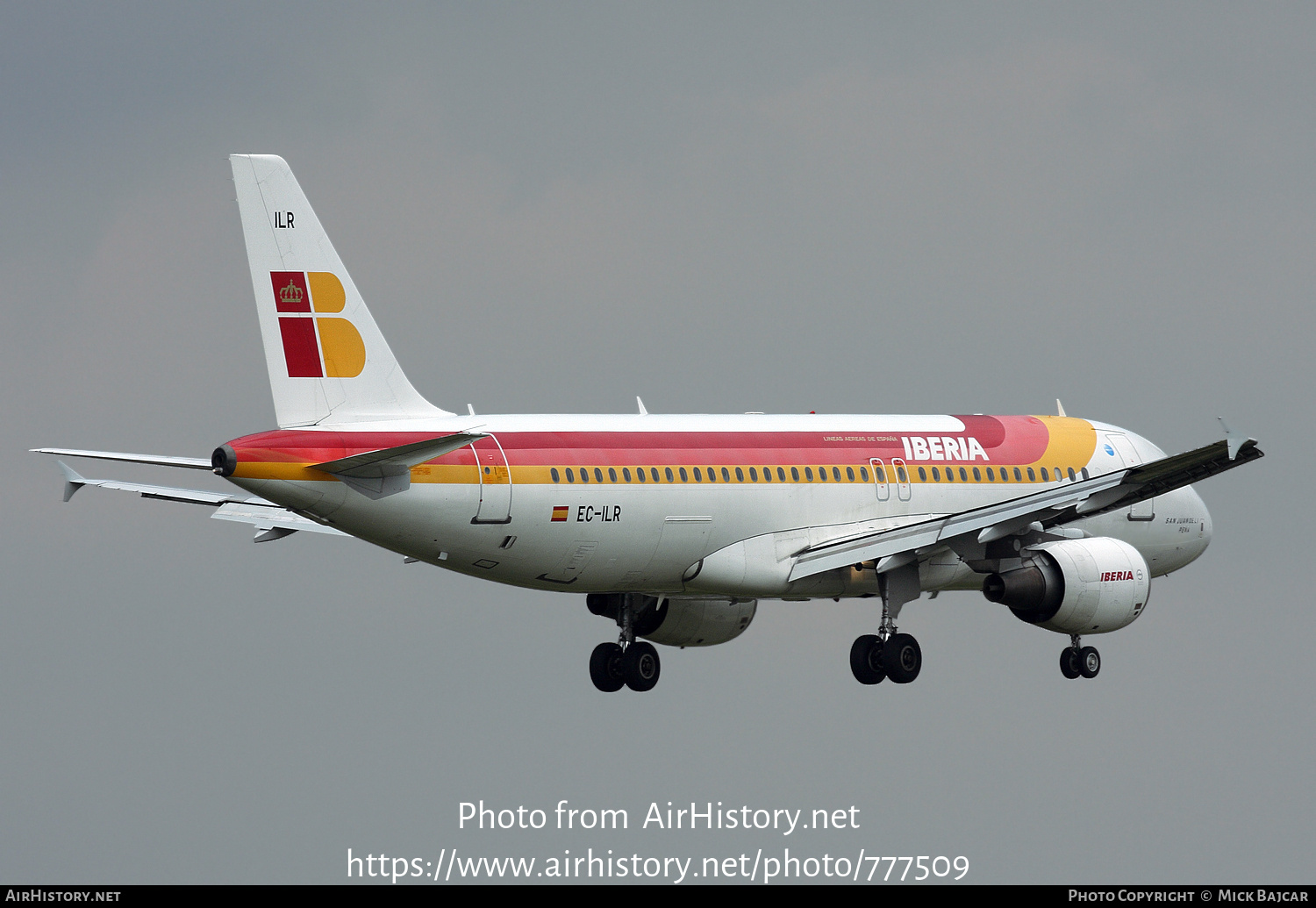 Aircraft Photo of EC-ILR | Airbus A320-214 | Iberia | AirHistory.net #777509