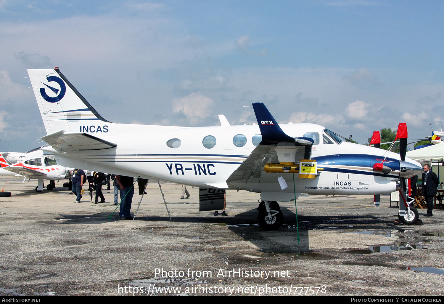 Aircraft Photo of YR-INC | Hawker Beechcraft C90GTi King Air | INCAS - Institutul Național de Cercetare-Dezvoltare Aerospațială | AirHistory.net #777578