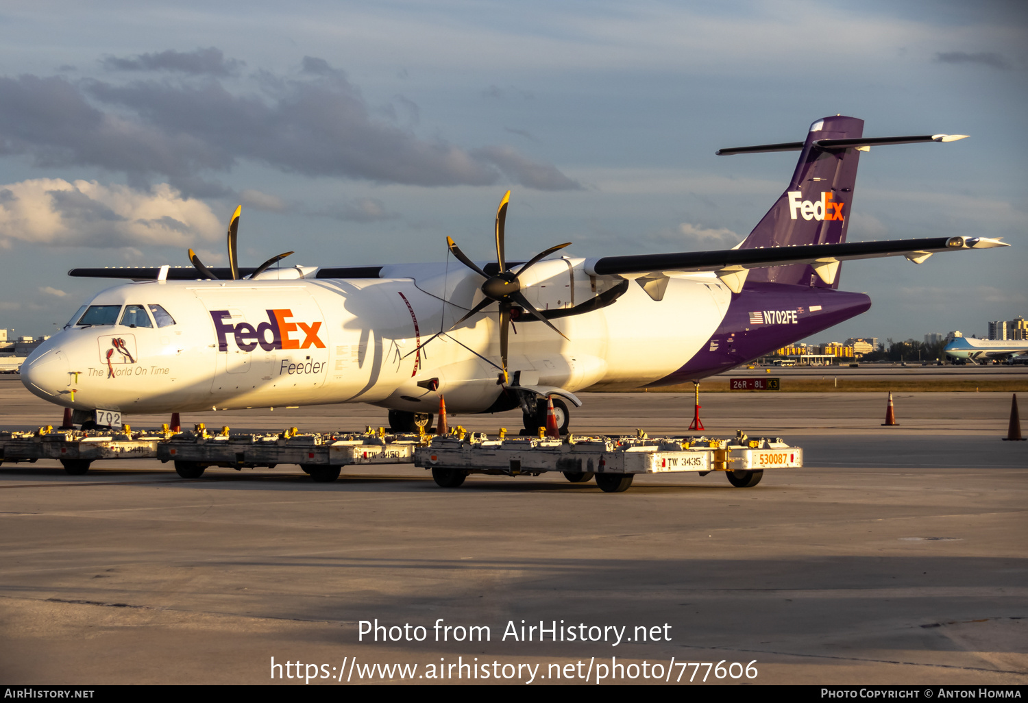 Aircraft Photo of N702FE | ATR ATR-72-600F (ATR-72-212A) | FedEx Feeder | AirHistory.net #777606