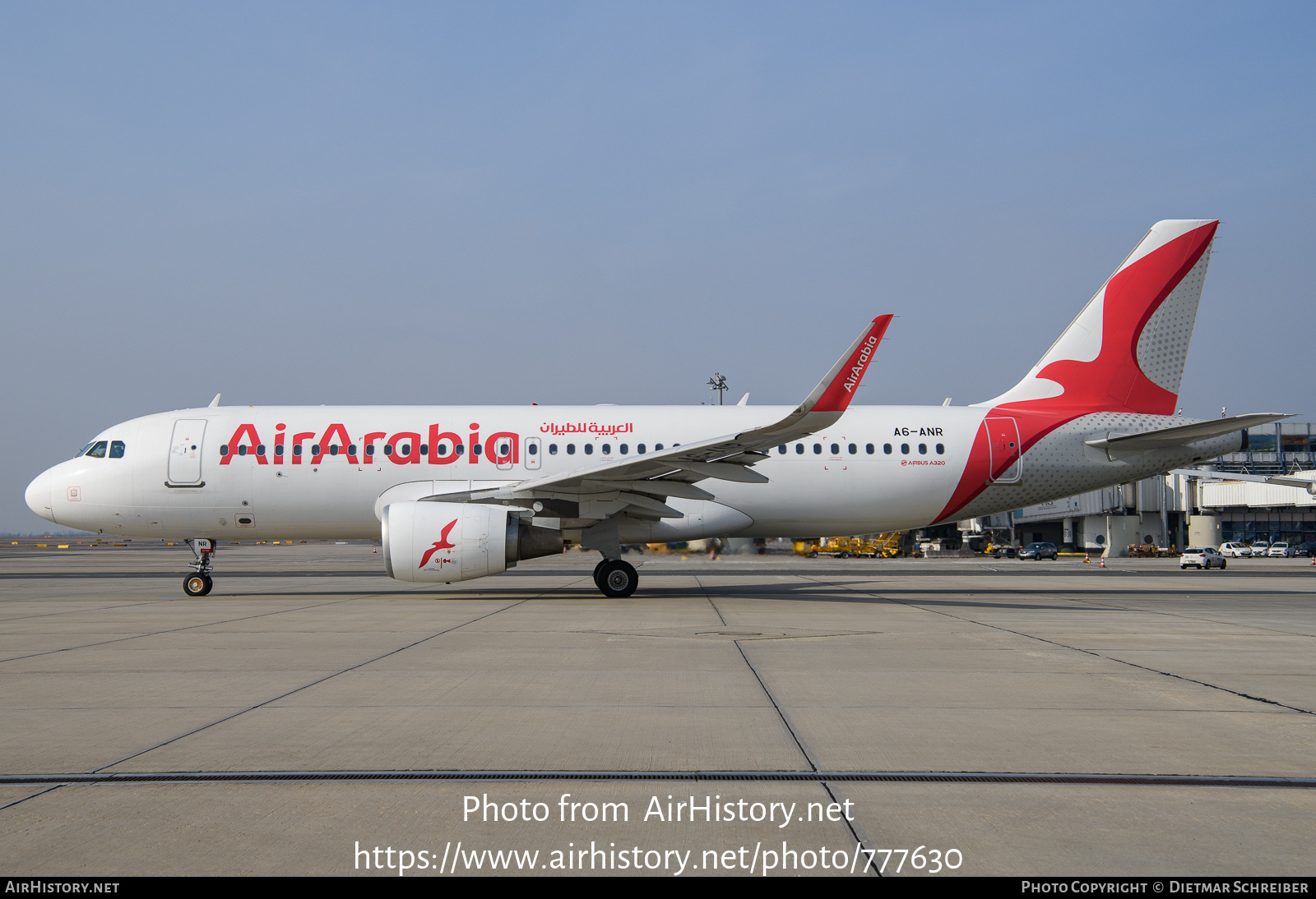 Aircraft Photo of A6-ANR | Airbus A320-214 | Air Arabia | AirHistory.net #777630