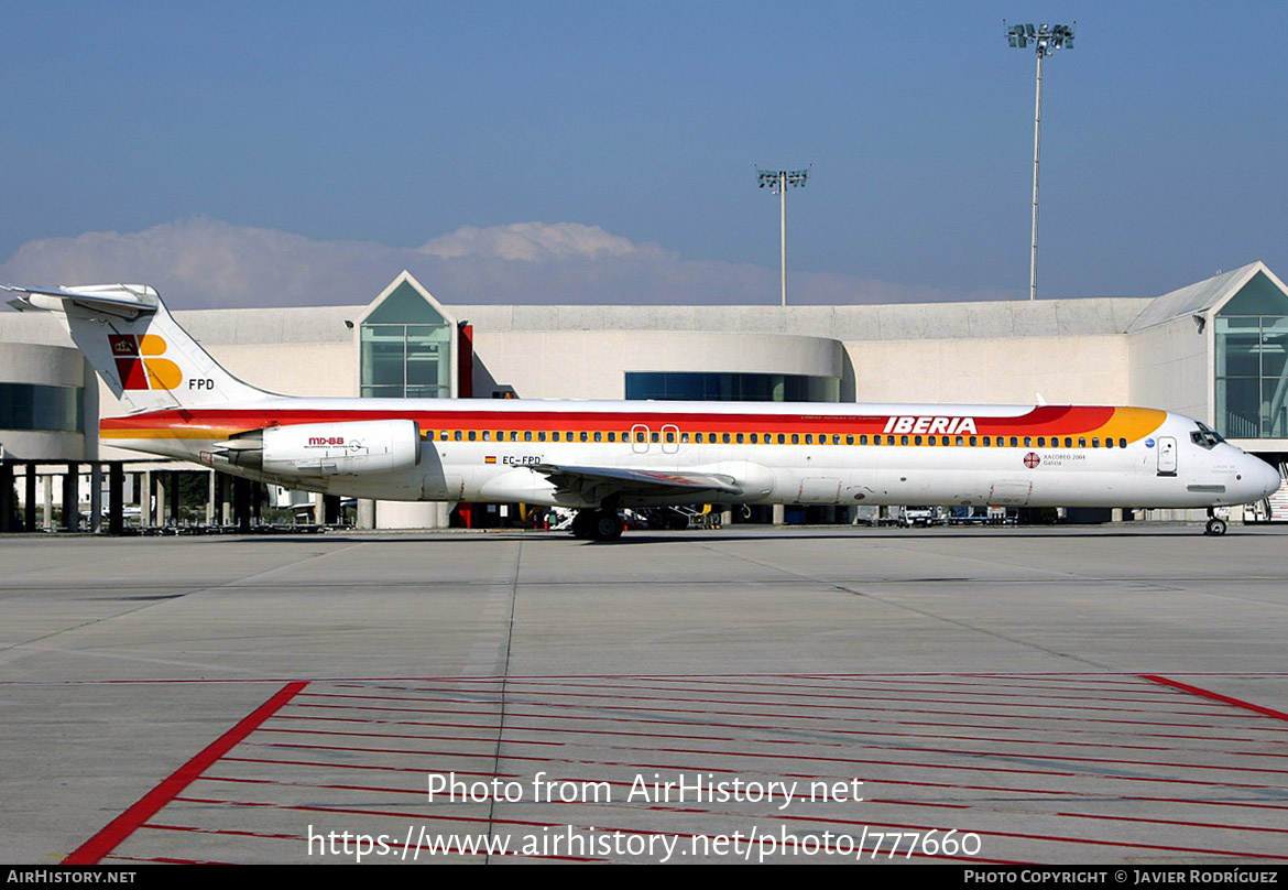 Aircraft Photo of EC-FPD | McDonnell Douglas MD-88 | Iberia | AirHistory.net #777660