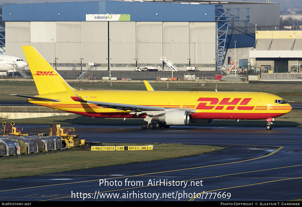 Aircraft Photo of G-DHLM | Boeing 767-324/ER(BCF) | DHL International | AirHistory.net #777669