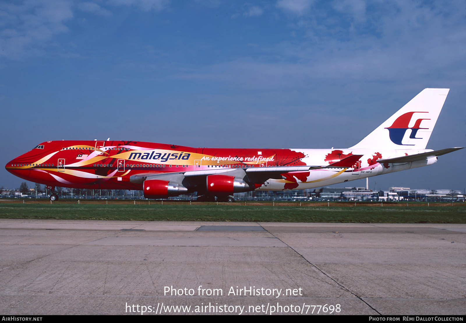 Aircraft Photo of 9M-MPD | Boeing 747-4H6 | Malaysia Airlines | AirHistory.net #777698