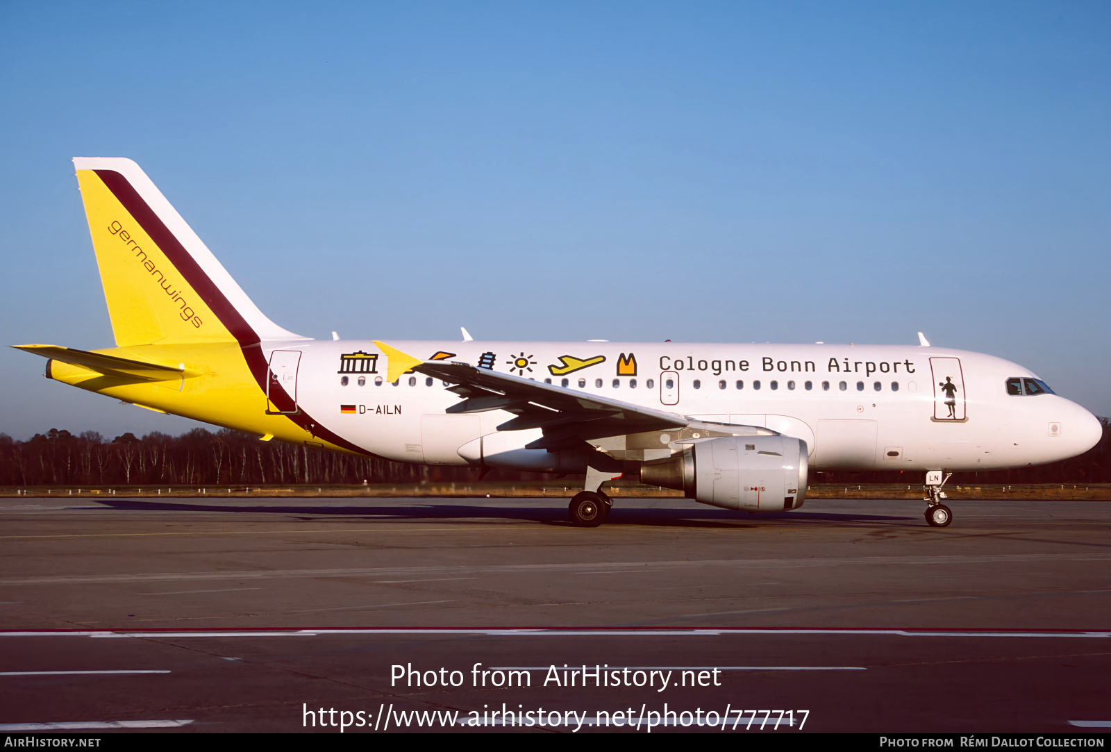 Aircraft Photo of D-AILN | Airbus A319-114 | Germanwings | AirHistory.net #777717