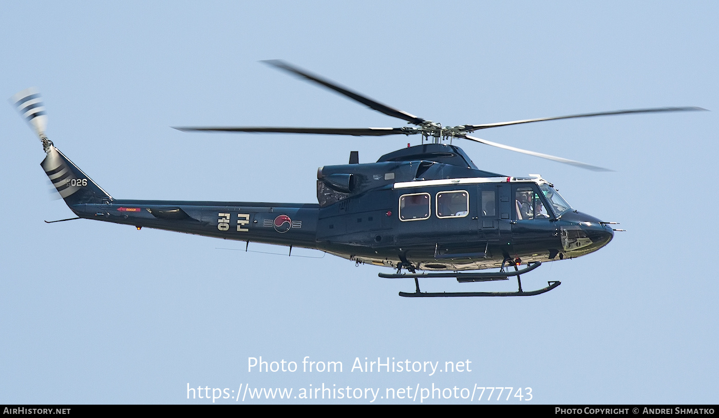 Aircraft Photo of 33-026 | Bell 412 | South Korea - Air Force | AirHistory.net #777743