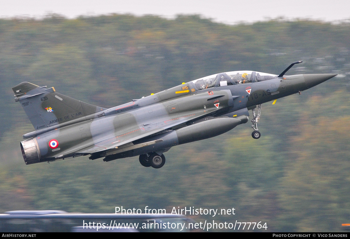 Aircraft Photo of 635 | Dassault Mirage 2000D | France - Air Force | AirHistory.net #777764