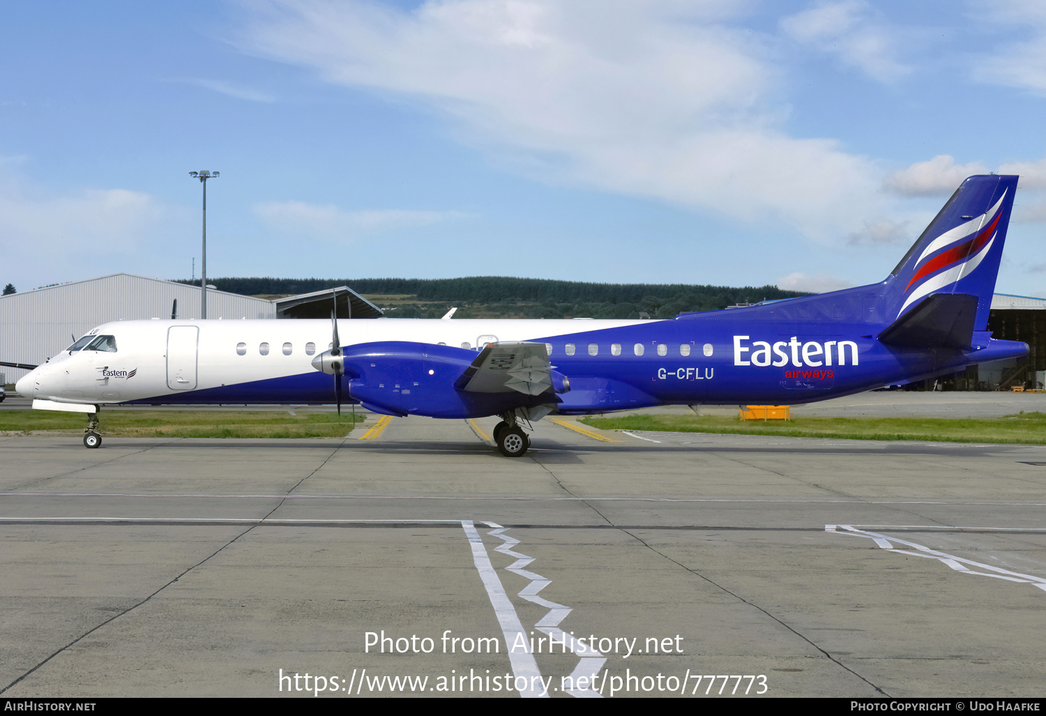 Aircraft Photo of G-CFLU | Saab 2000 | Eastern Airways | AirHistory.net #777773