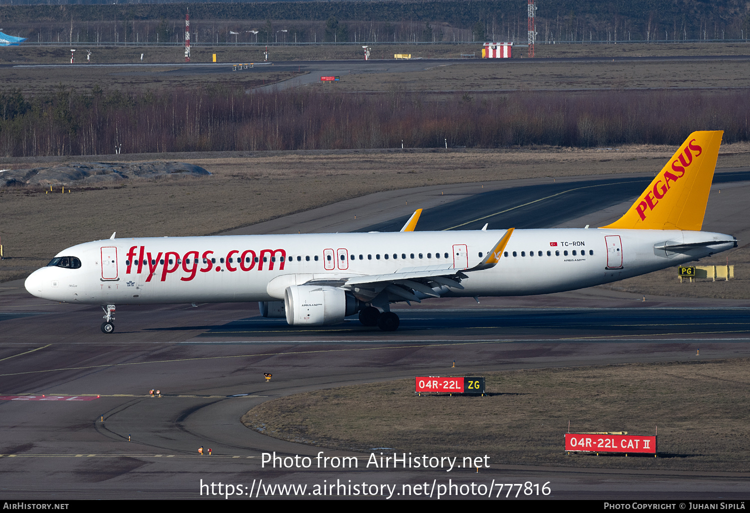 Aircraft Photo of TC-RDN | Airbus A321-251NX | Pegasus Airlines | AirHistory.net #777816