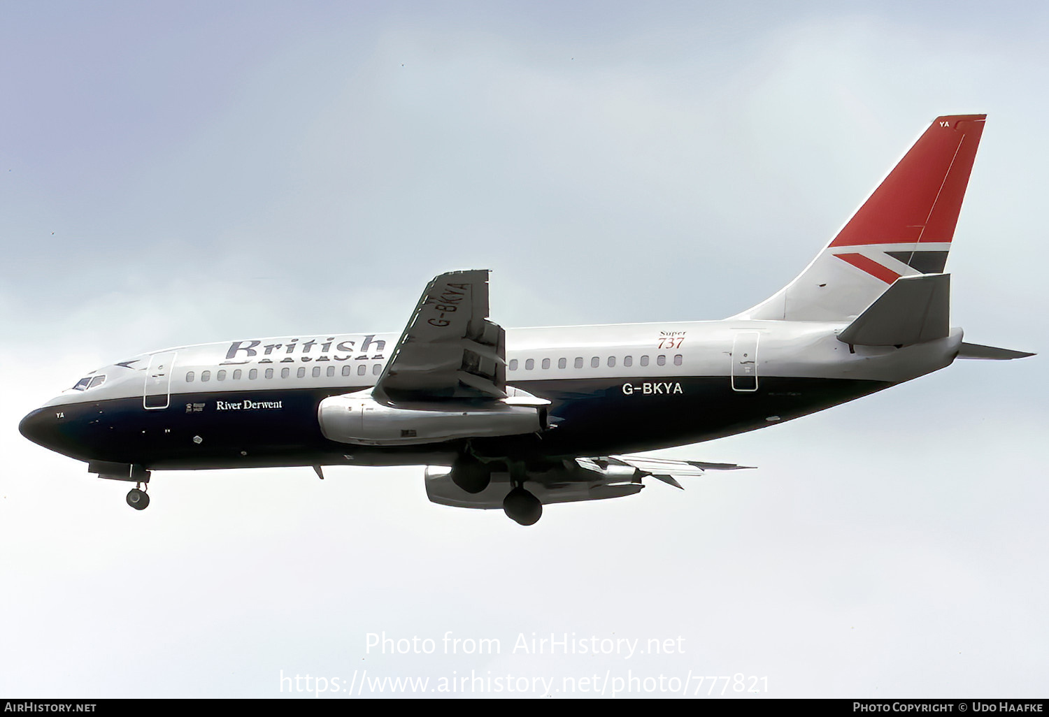 Aircraft Photo of G-BKYA | Boeing 737-236/Adv | British Airways | AirHistory.net #777821