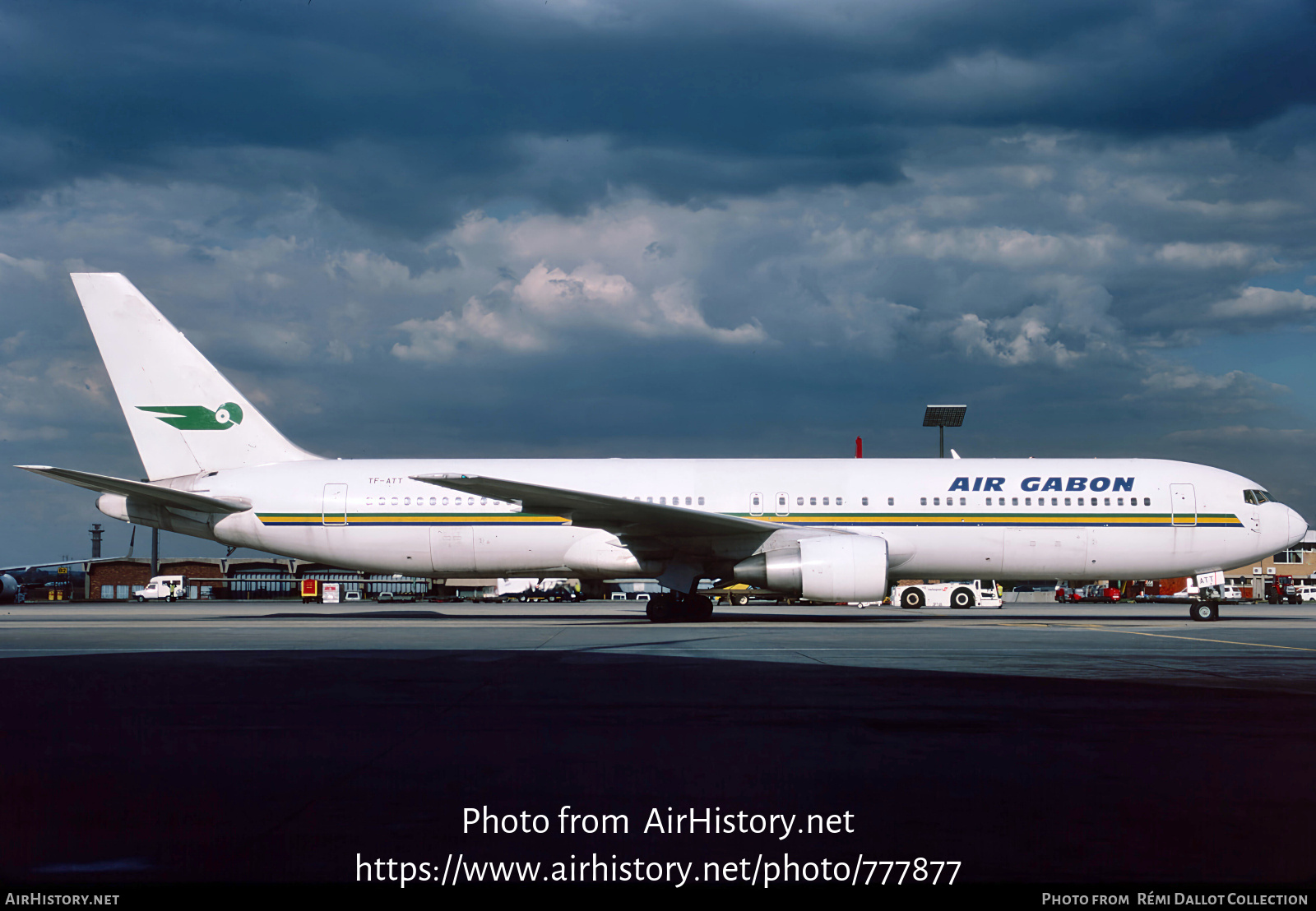 Aircraft Photo of TF-ATT | Boeing 767-383/ER | Air Gabon | AirHistory.net #777877