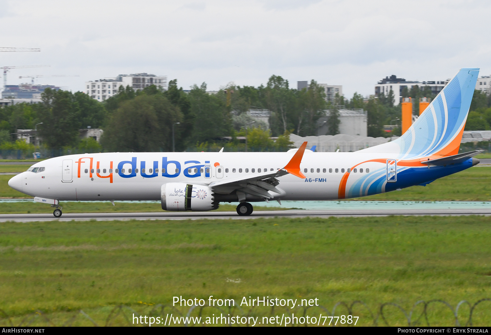 Aircraft Photo of A6-FMH | Boeing 737-8 Max 8 | Flydubai | AirHistory.net #777887