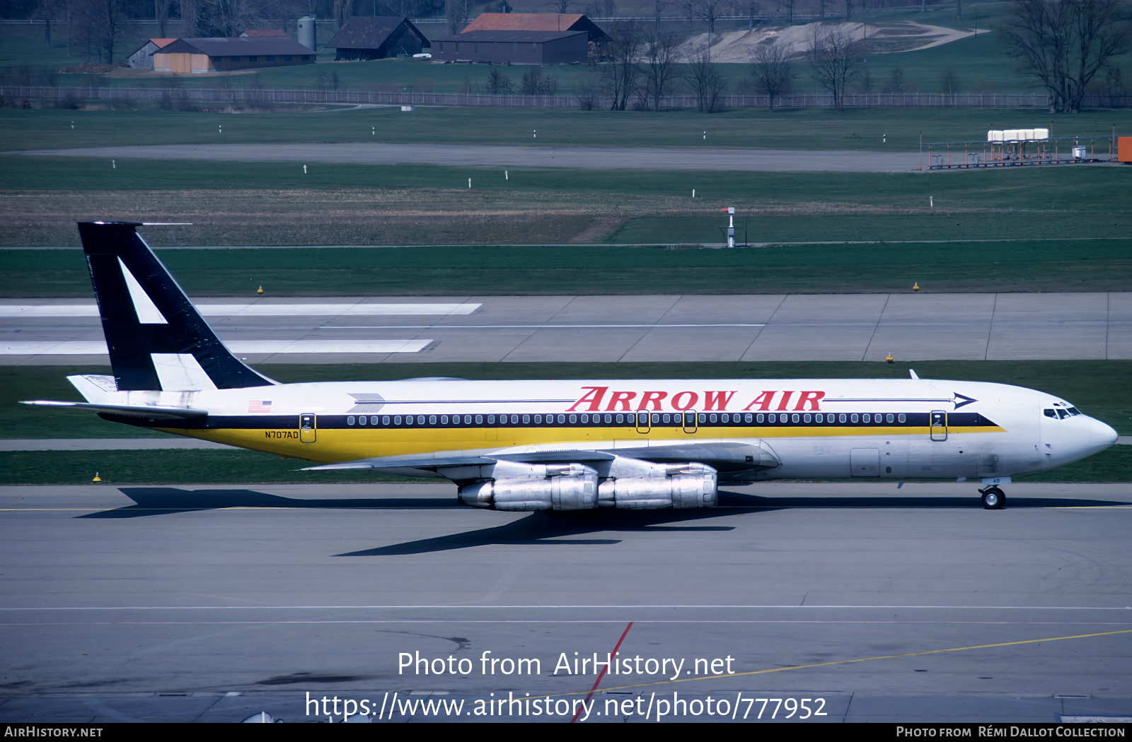 Aircraft Photo of N707AD | Boeing 707-327C | Arrow Air | AirHistory.net #777952