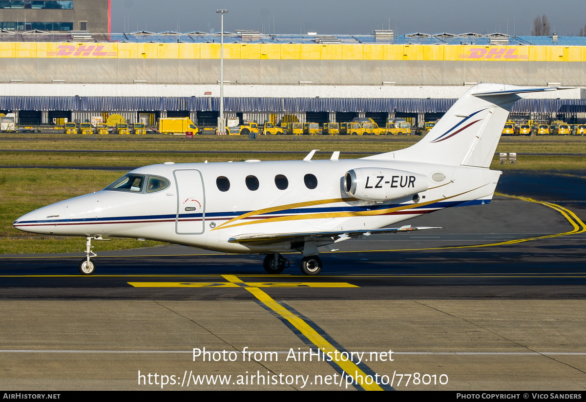 Aircraft Photo of LZ-EUR | Raytheon 390 Premier I | AirHistory.net #778010