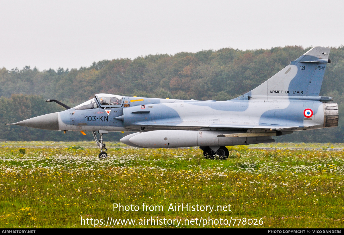 Aircraft Photo of 121 | Dassault Mirage 2000C | France - Air Force | AirHistory.net #778026