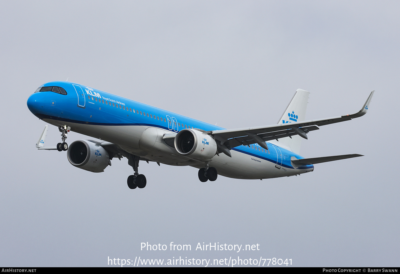 Aircraft Photo of PH-AXD | Airbus A321-252NX | KLM - Koninklijke Luchtvaart Maatschappij | AirHistory.net #778041