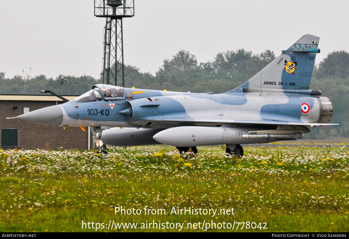 Aircraft Photo of 112 | Dassault Mirage 2000C | France - Air Force | AirHistory.net #778042