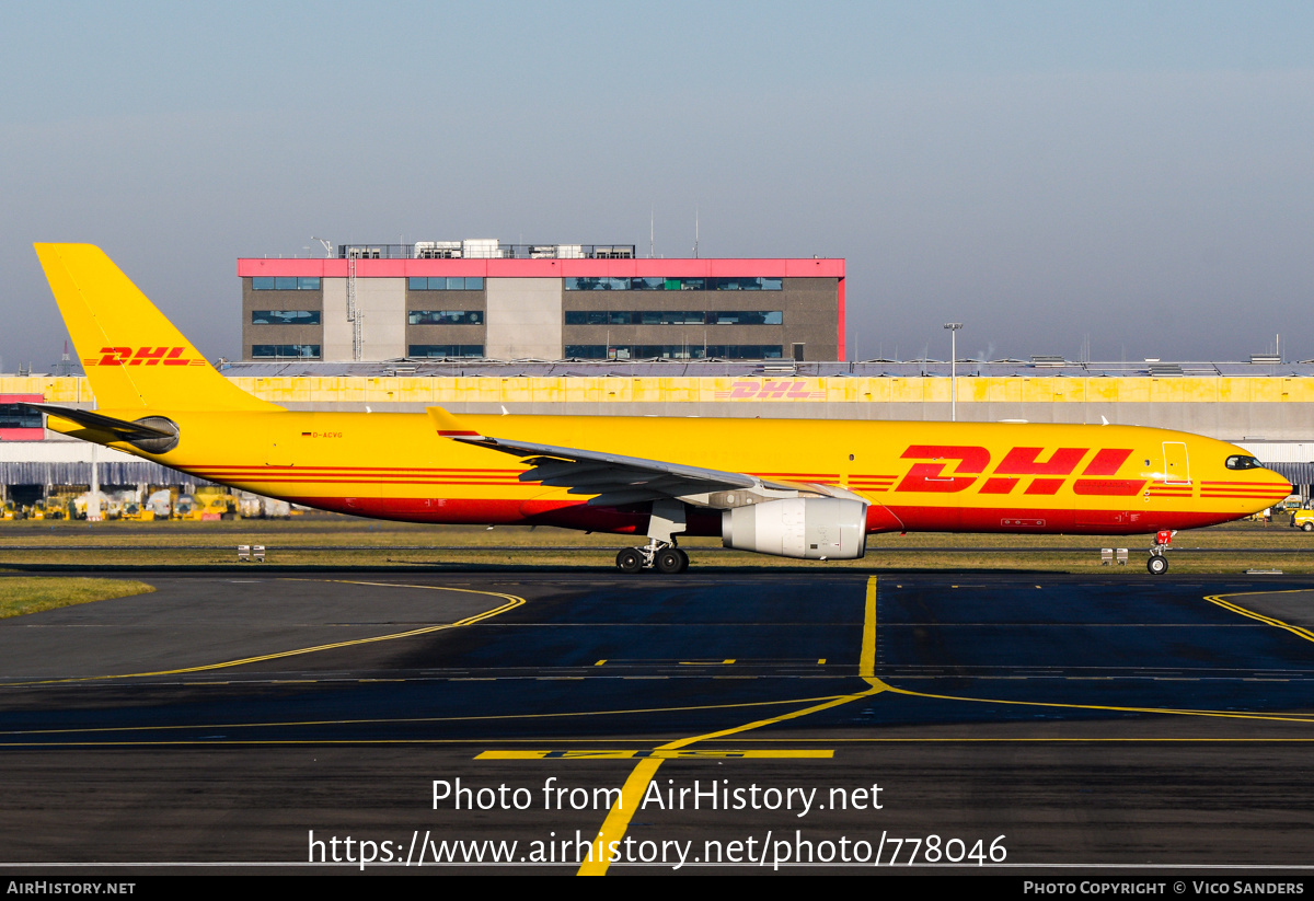 Aircraft Photo of D-ACVG | Airbus A330-343E/P2F | DHL International | AirHistory.net #778046