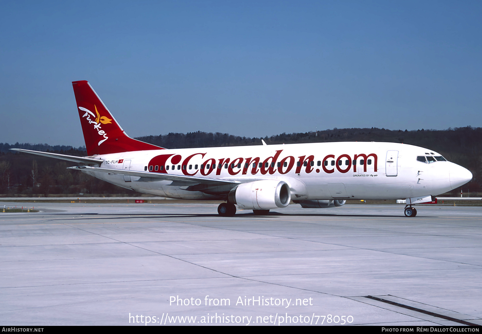 Aircraft Photo of TC-FLH | Boeing 737-3Q8 | Corendon Airlines | AirHistory.net #778050