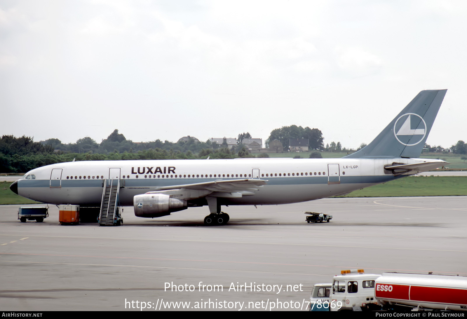 Aircraft Photo of LX-LGP | Airbus A300B4-203 | Luxair | AirHistory.net #778069