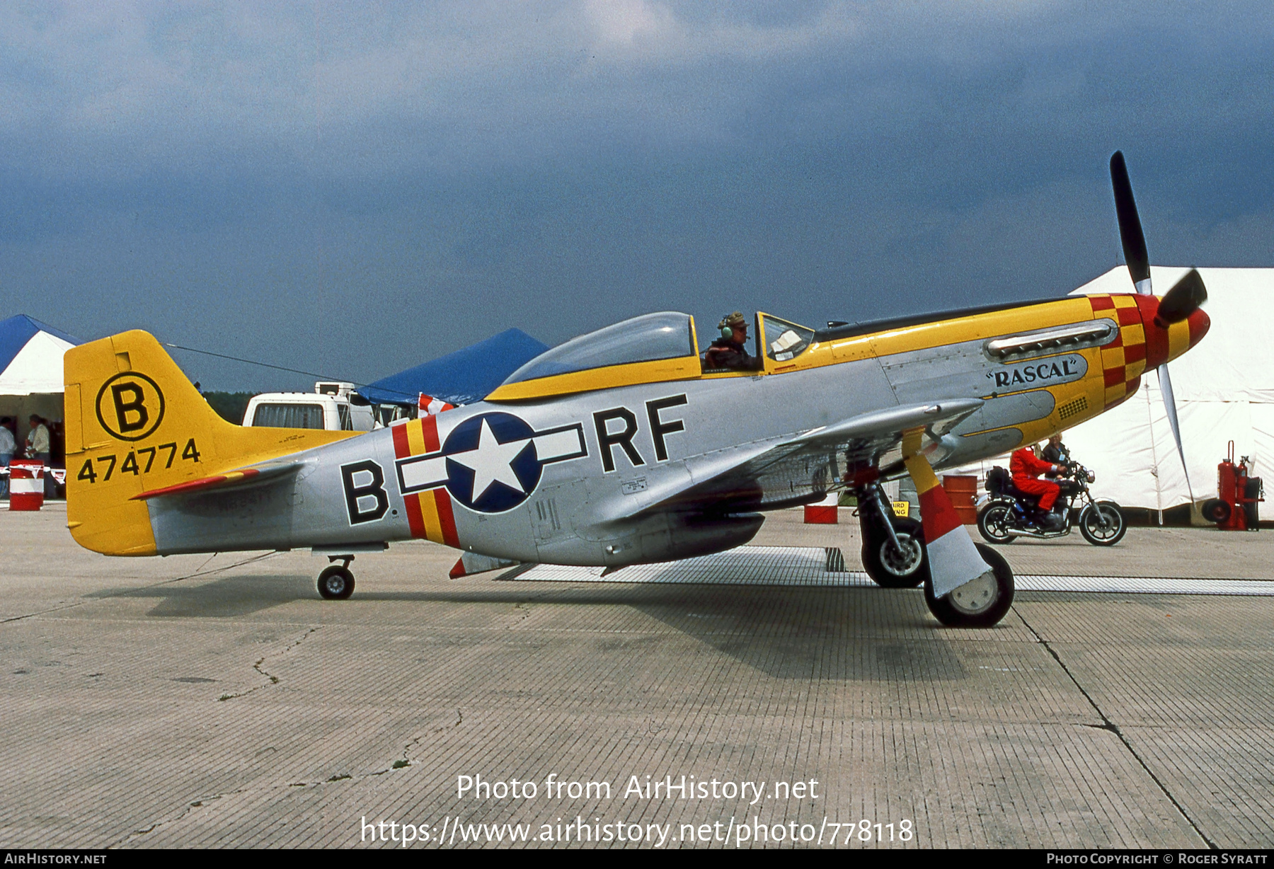 Aircraft Photo of N6341T / NL6341T / 474774 | North American P-51D Mustang | USA - Air Force | AirHistory.net #778118