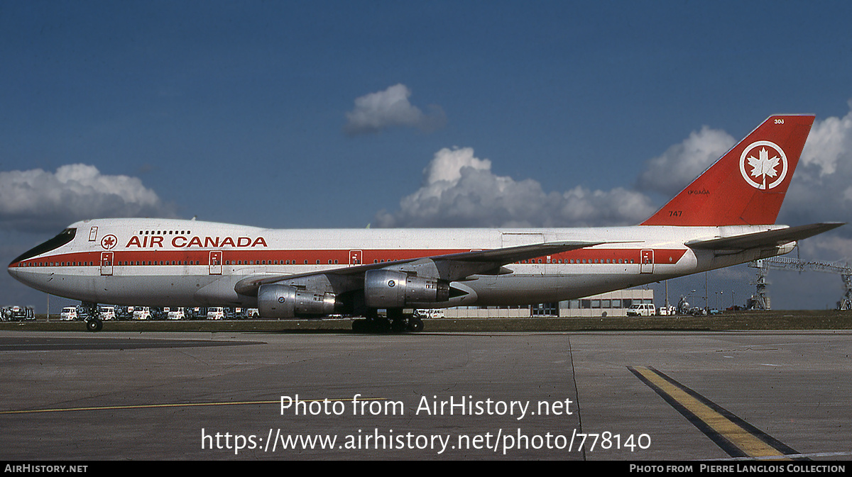 Aircraft Photo of C-GAGA | Boeing 747-233BM | Air Canada | AirHistory.net #778140