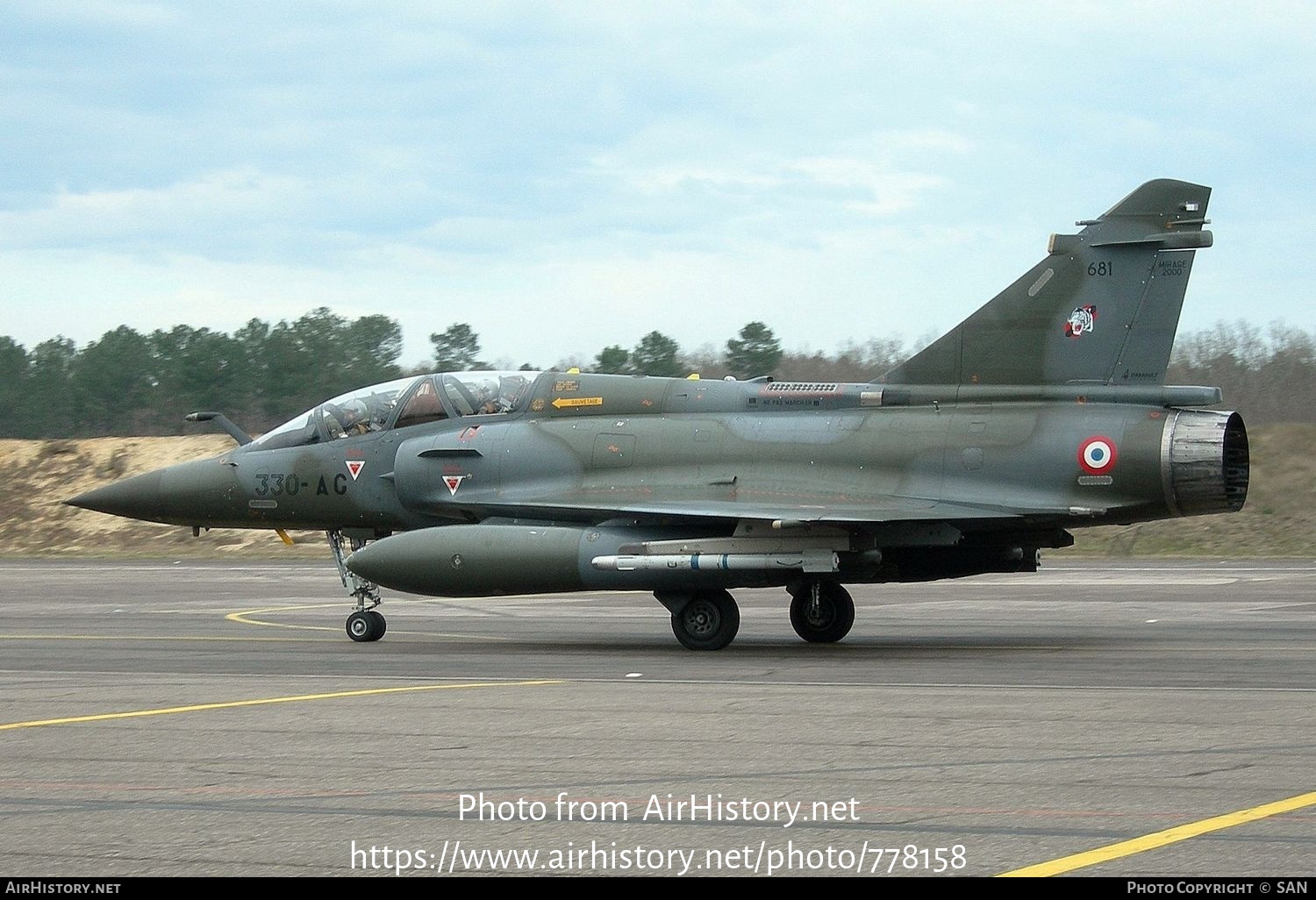 Aircraft Photo of 681 | Dassault Mirage 2000D | France - Air Force | AirHistory.net #778158