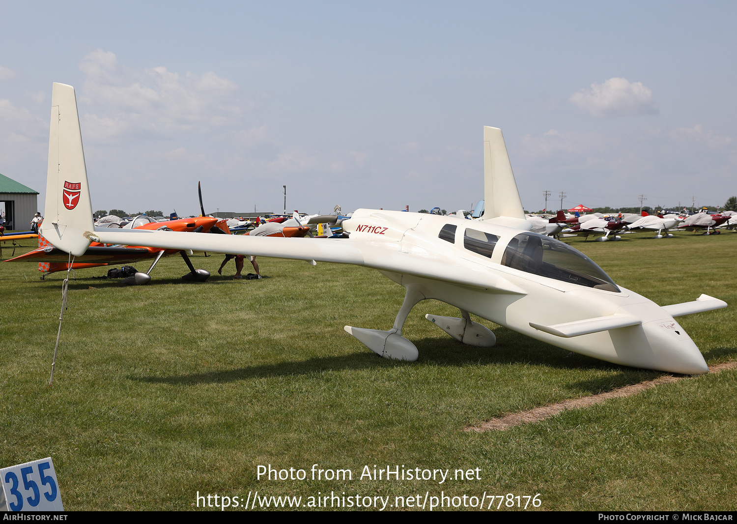 Aircraft Photo of N711CZ | Co-Z Cozy Mark 1 | RAFE - Rutan Aircraft Flying Experience | AirHistory.net #778176