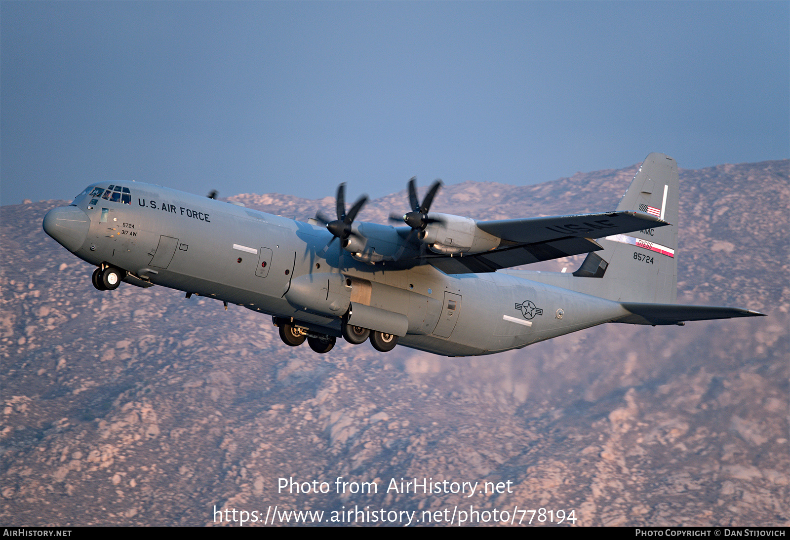 Aircraft Photo of 08-5724 / 85724 | Lockheed Martin C-130J-30 Hercules | USA - Air Force | AirHistory.net #778194